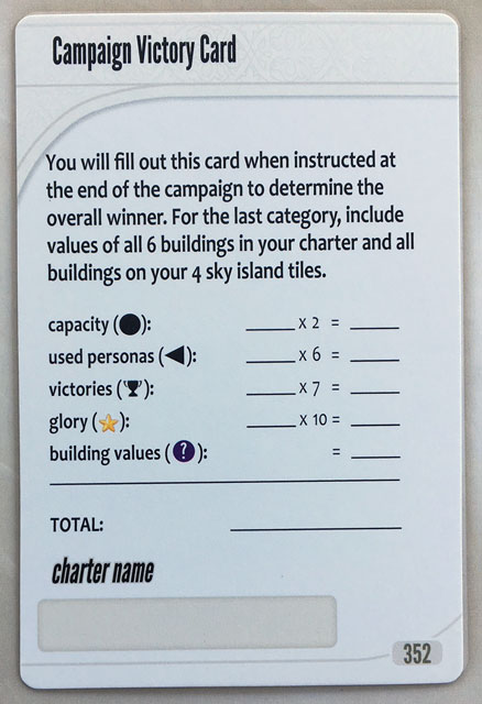 Charterstone Card 352