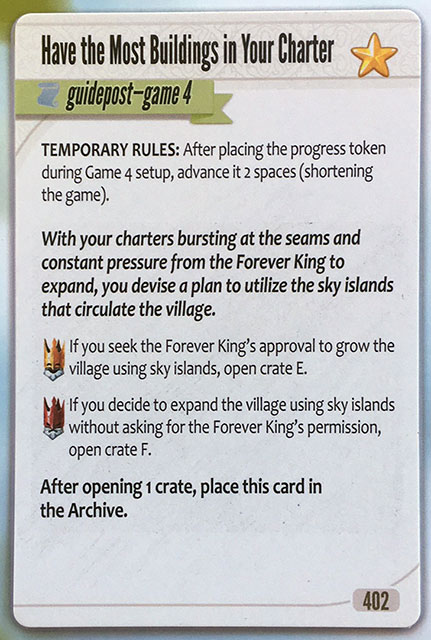 Charterstone Card 402 Revealed