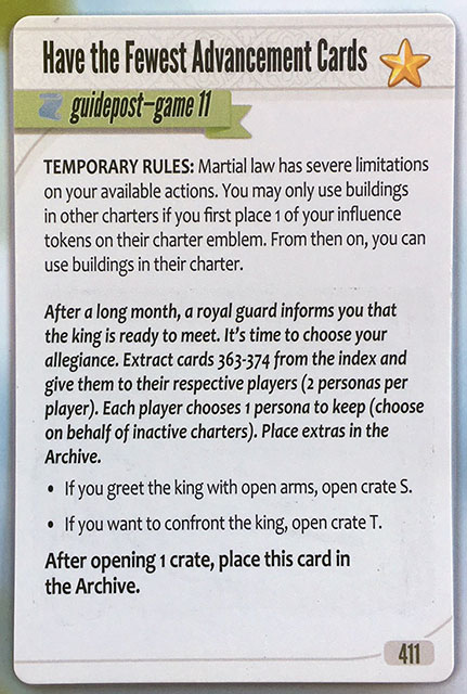 Charterstone Card 411 Revealed