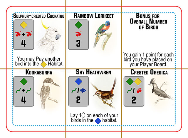 Wingspan Bird Cards