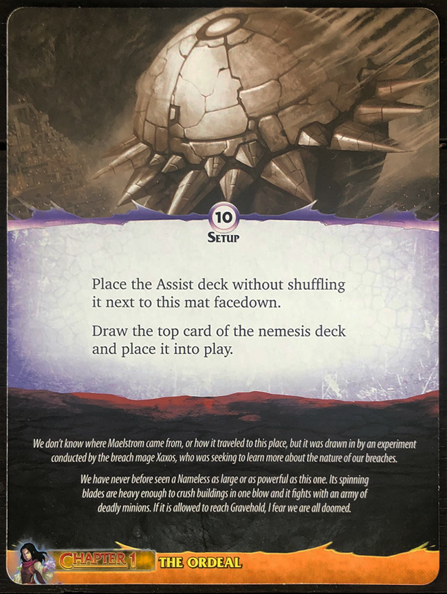 Aeon's End: Legacy - Maelstrom Mat Back