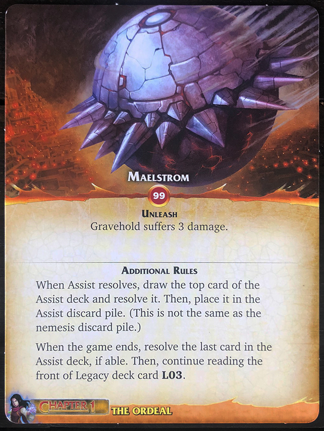 Aeon's End: Legacy - Maelstrom Mat Front