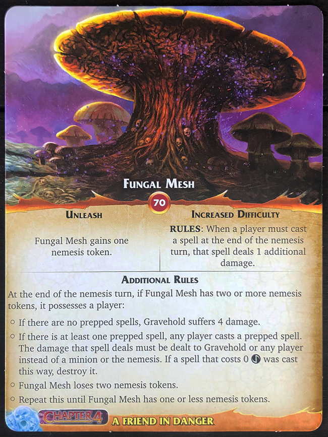 Aeon's End: Legacy - Fungal Mesh Mat Front