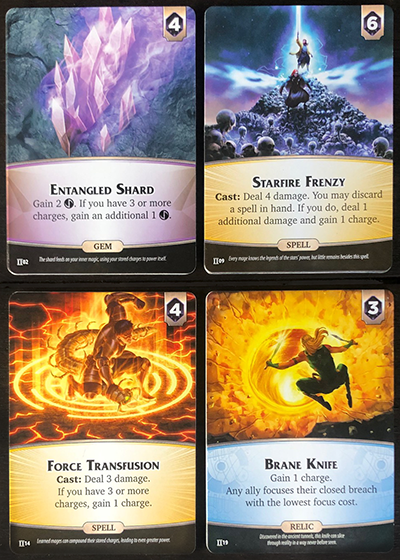 Aeon's End: Legacy - Game 2 Supply Cards
