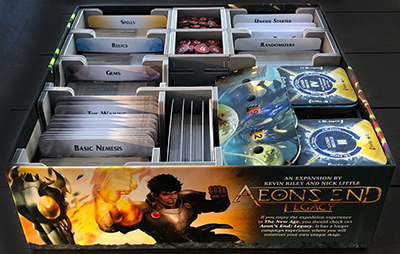 Aeon's End: The New Age - Folded Space Insert with all components