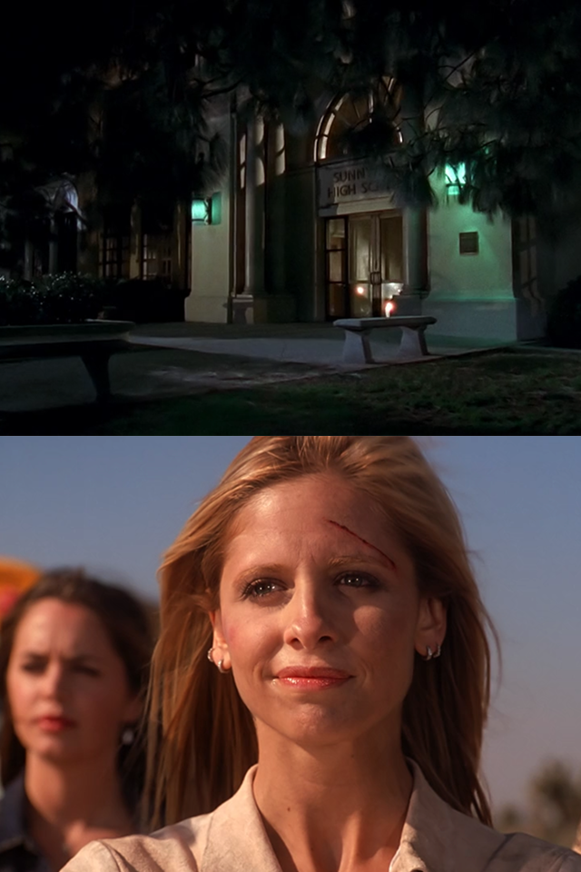 First and Last frames of Buffy the Vampire Slayer