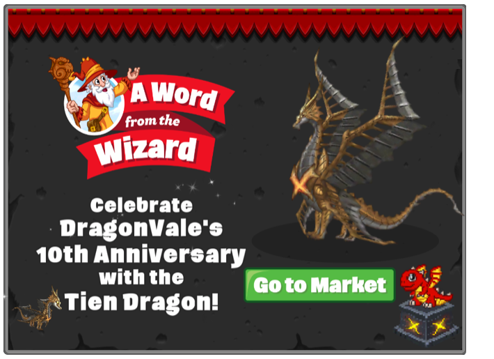 Tien Dragon Announcement