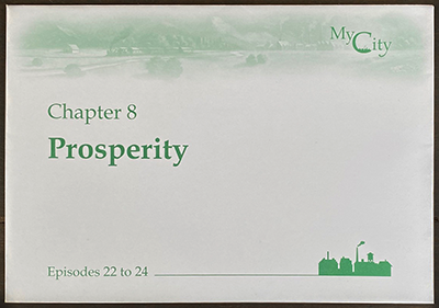 My City Chapter 8 Envelope