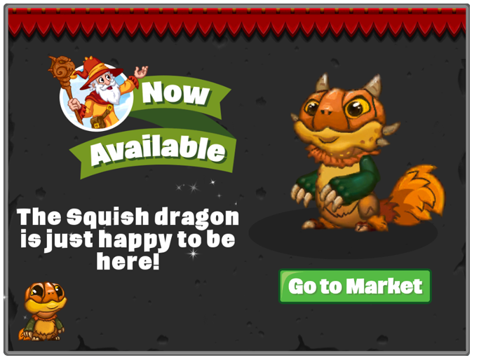 Squish dragon announcement
