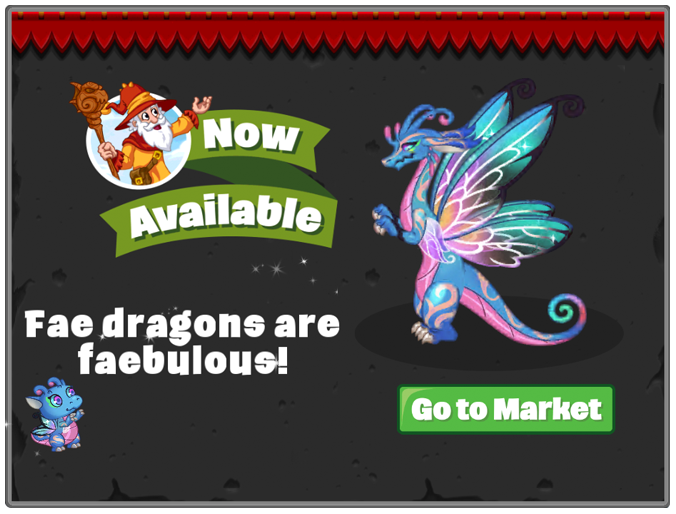 Fae dragon announcement