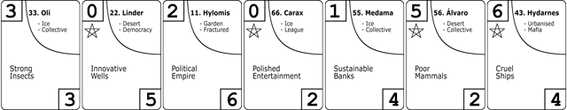 Star Charter - Game 5 Cards