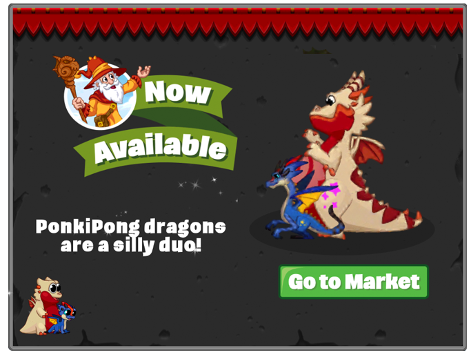 Ponkipong dragon announcement
