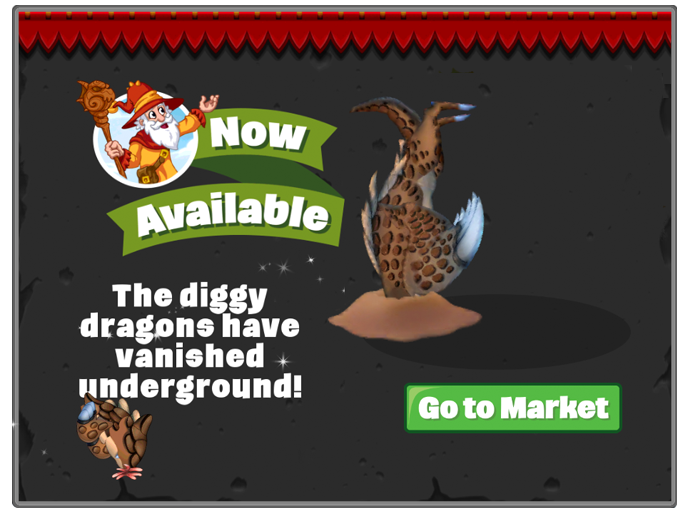 Diggy Dragon Announcement